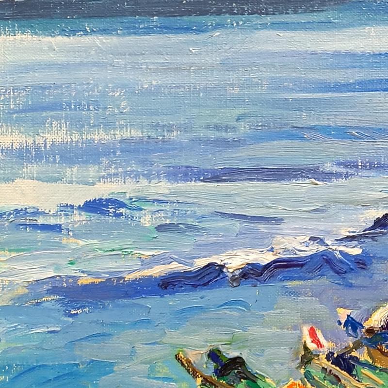 ☆中村善作☆「 忍路湾 　塩谷岬 」油絵　F６号 新品額！