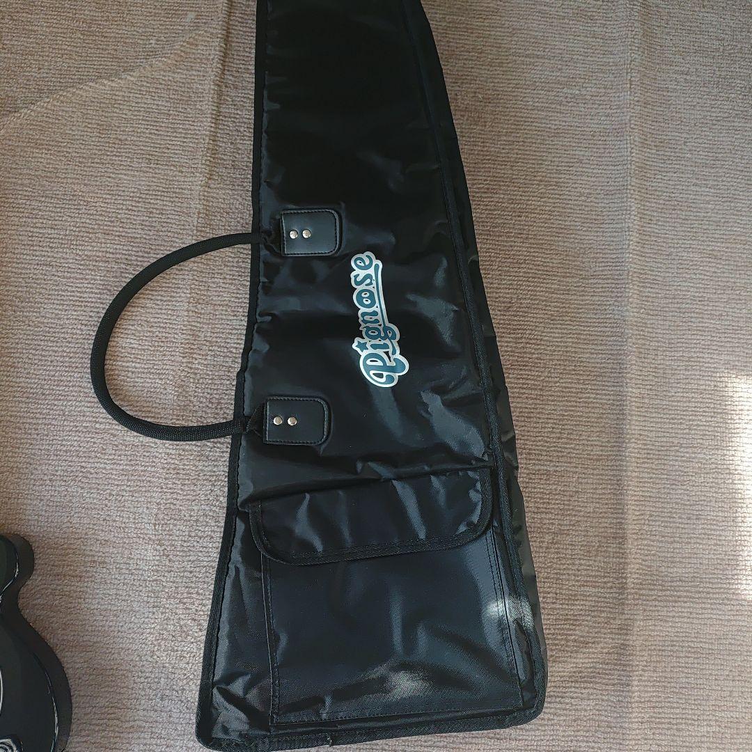 Pignose エレキギター ブラック ギターケース付き