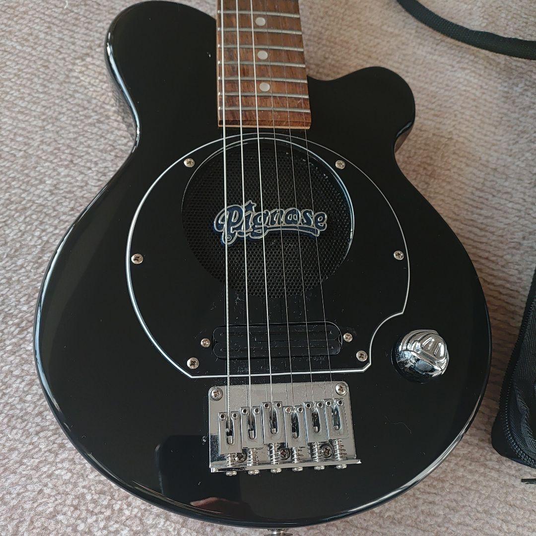 Pignose エレキギター ブラック ギターケース付き