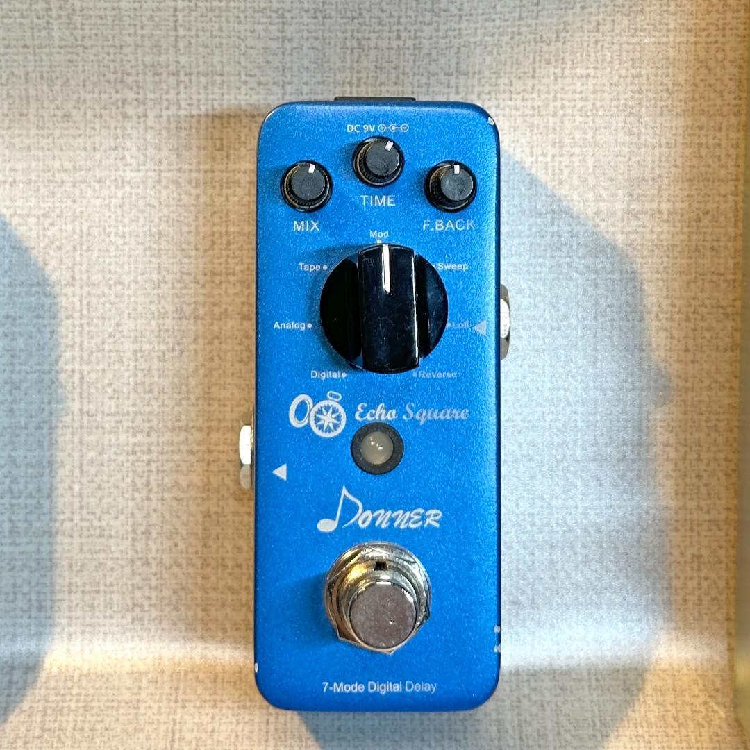 コーラス・ディレイ・リバーブ　ギターエフェクター