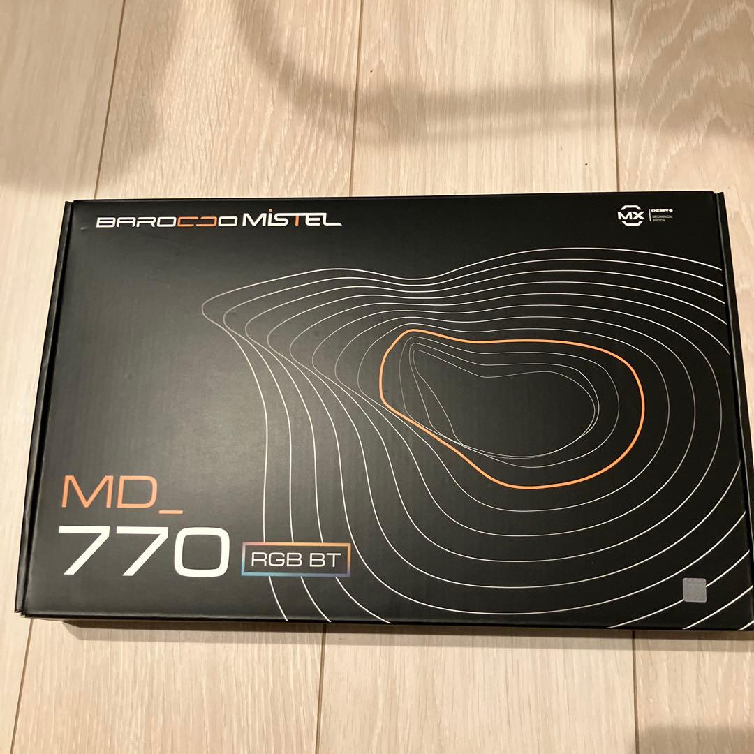 Mistel BAROCCO MD_770 RGB BT キーボード US配列