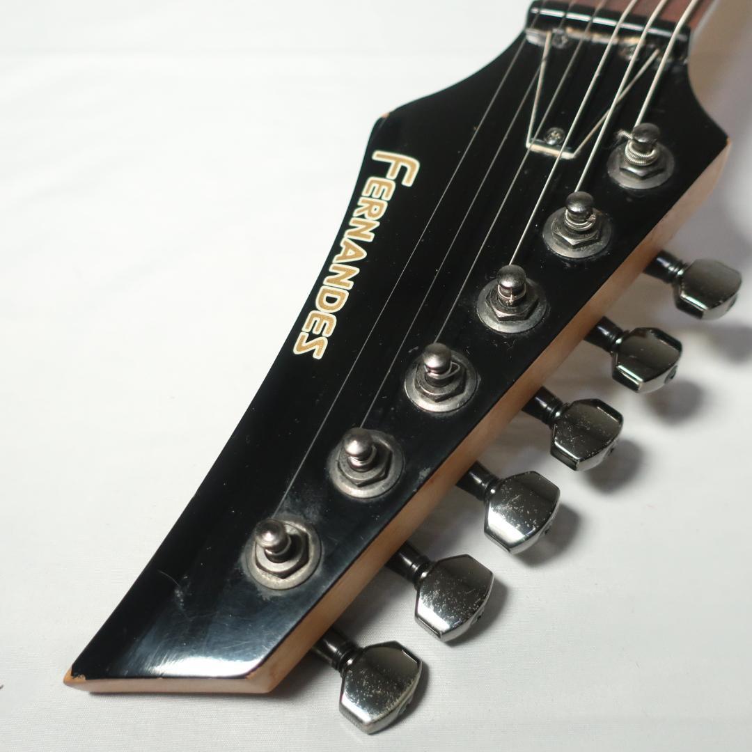 FERNANDES エレキギター SSH メタリックカーキバースト