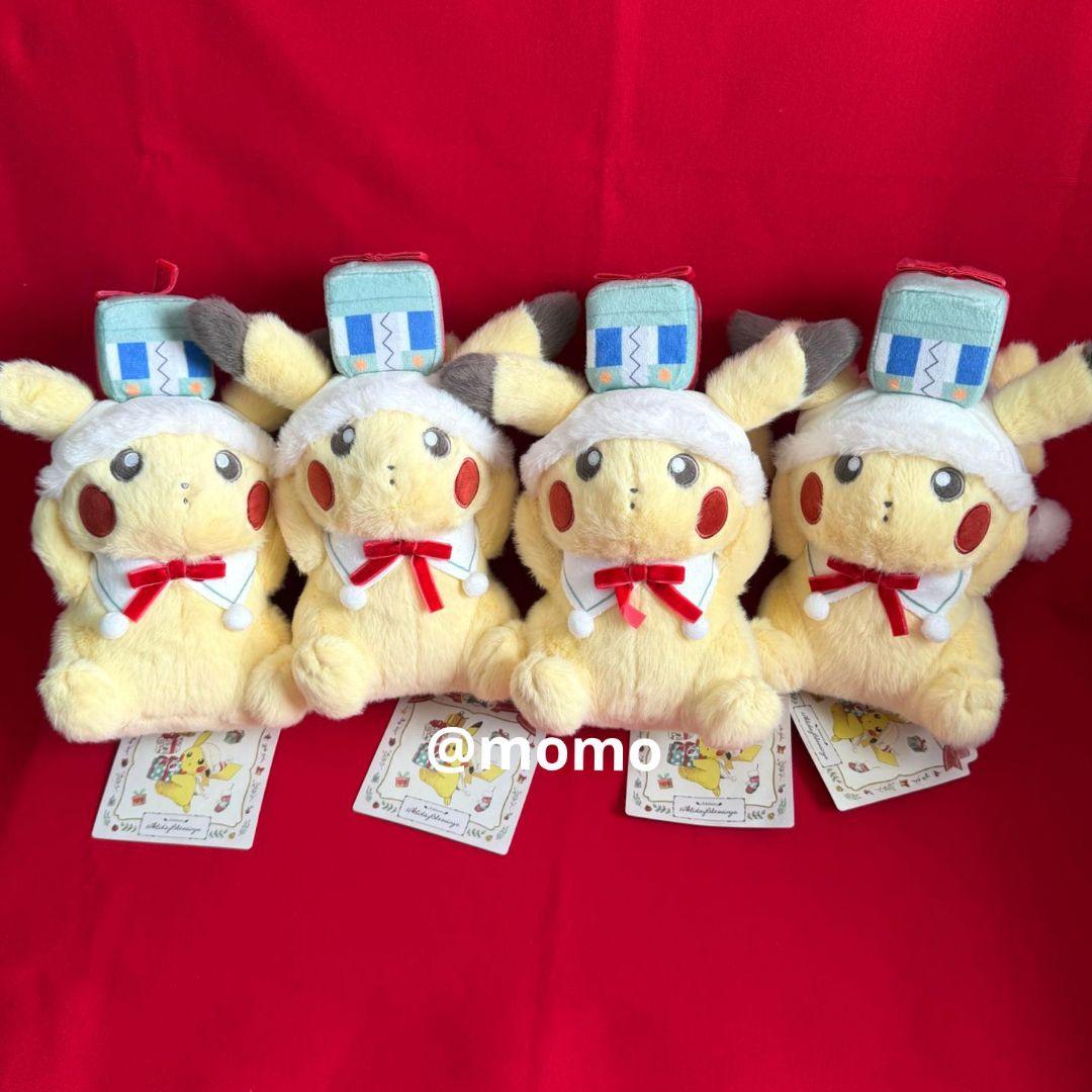 Pokémon Holiday Blessings ピカチュウ 4点