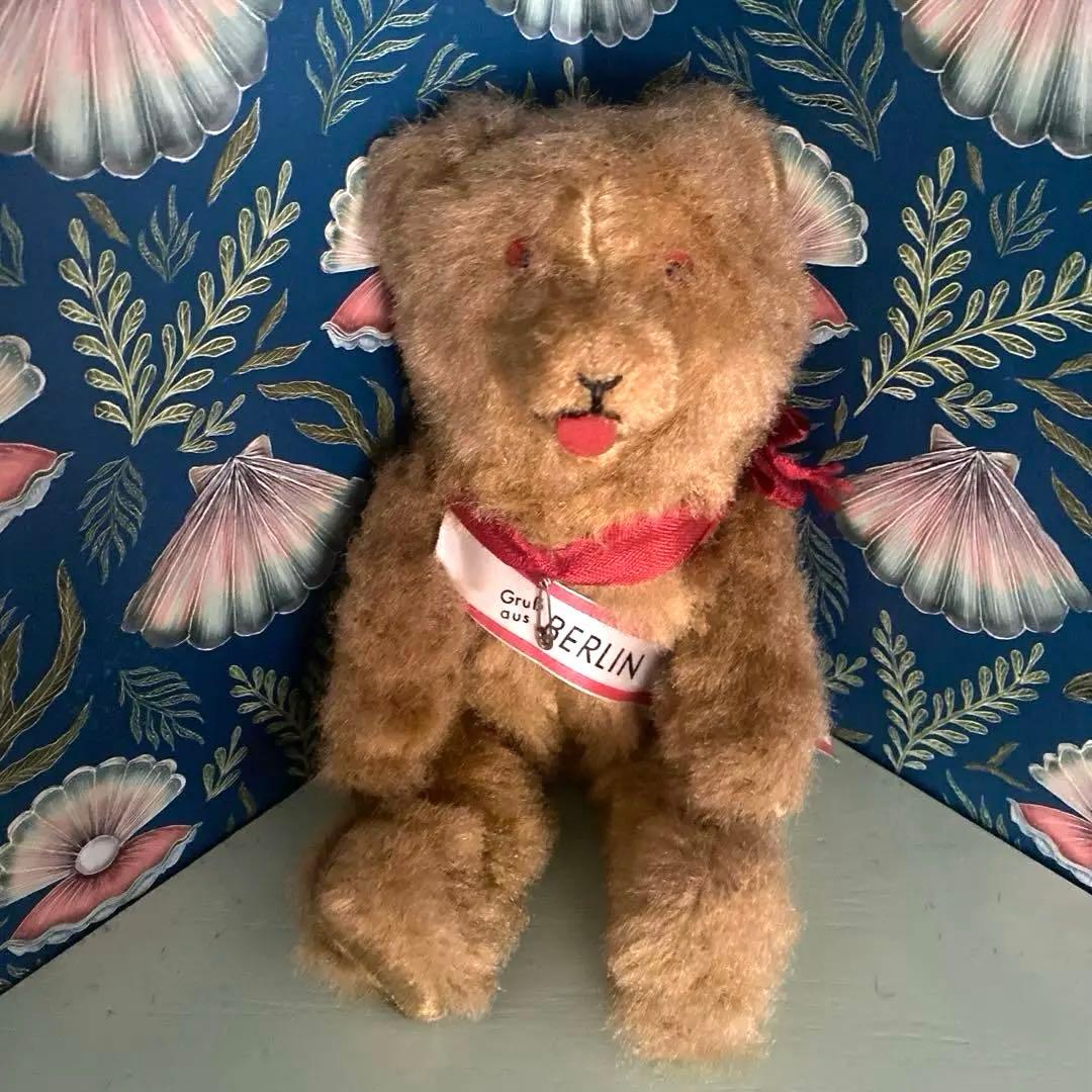 DDR ベア ベルリンベア　#ドイツベア　#ヴィンテージ ベア #JPMベア