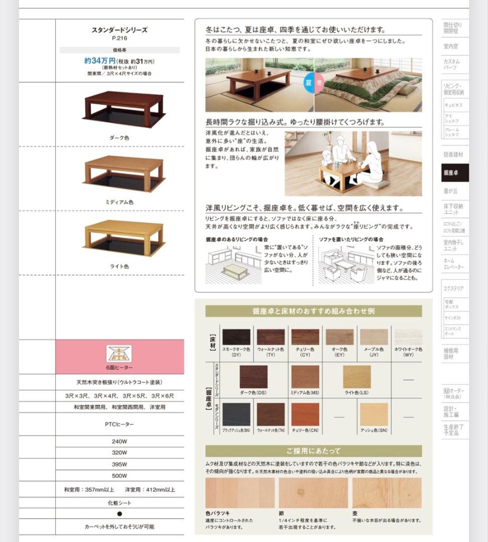 パナソニック　スタンダードシリーズ こたつ