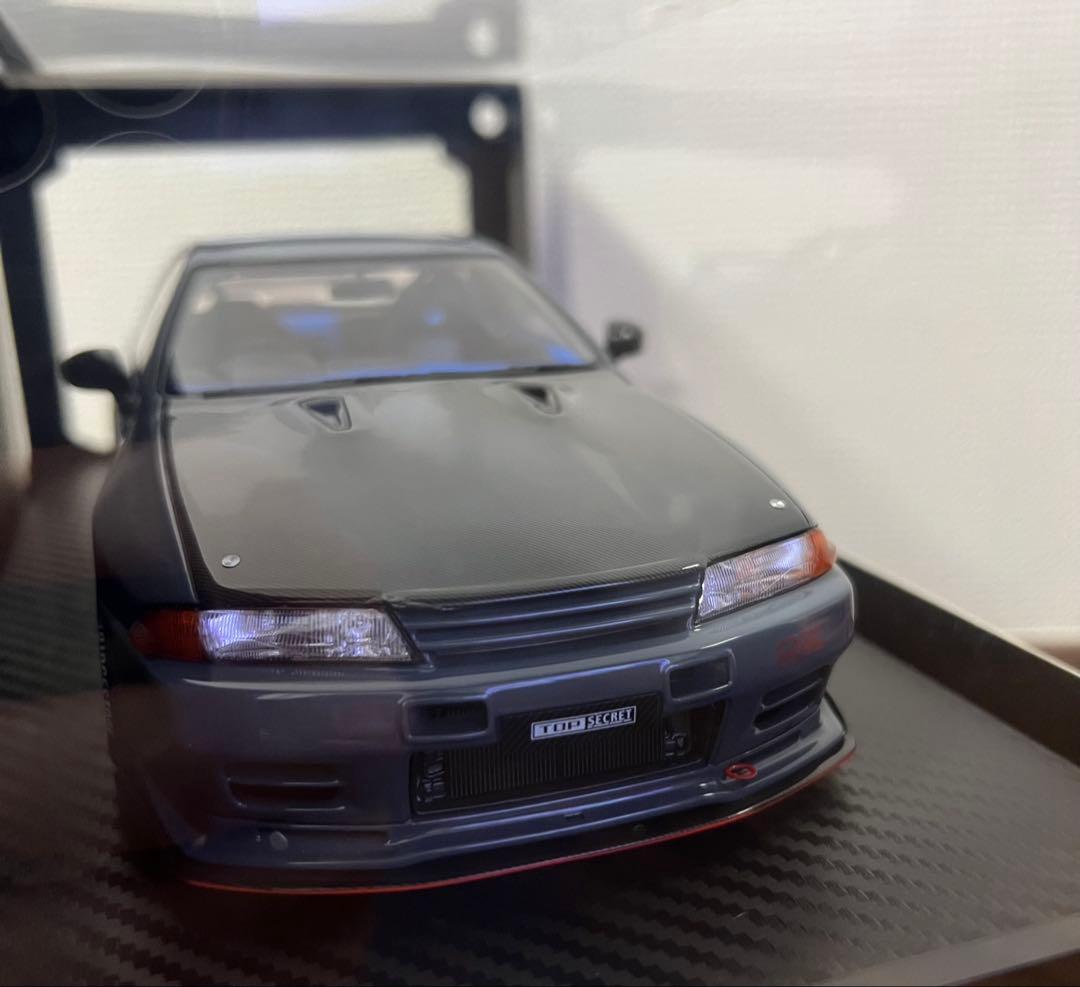 Ignition model TOP SECRET GT-R32 ステルスグレー