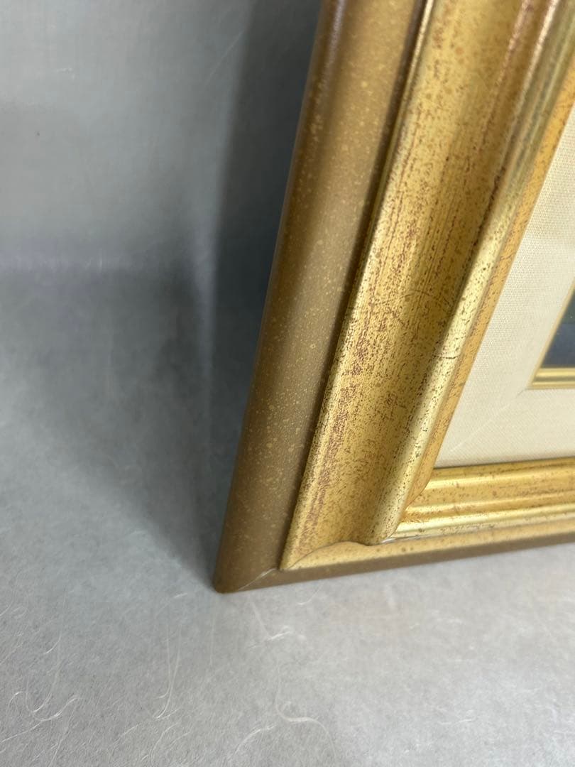 「浮かぶ島」　安達雅一　富士山　絵画　日本画　染色 工芸 作家