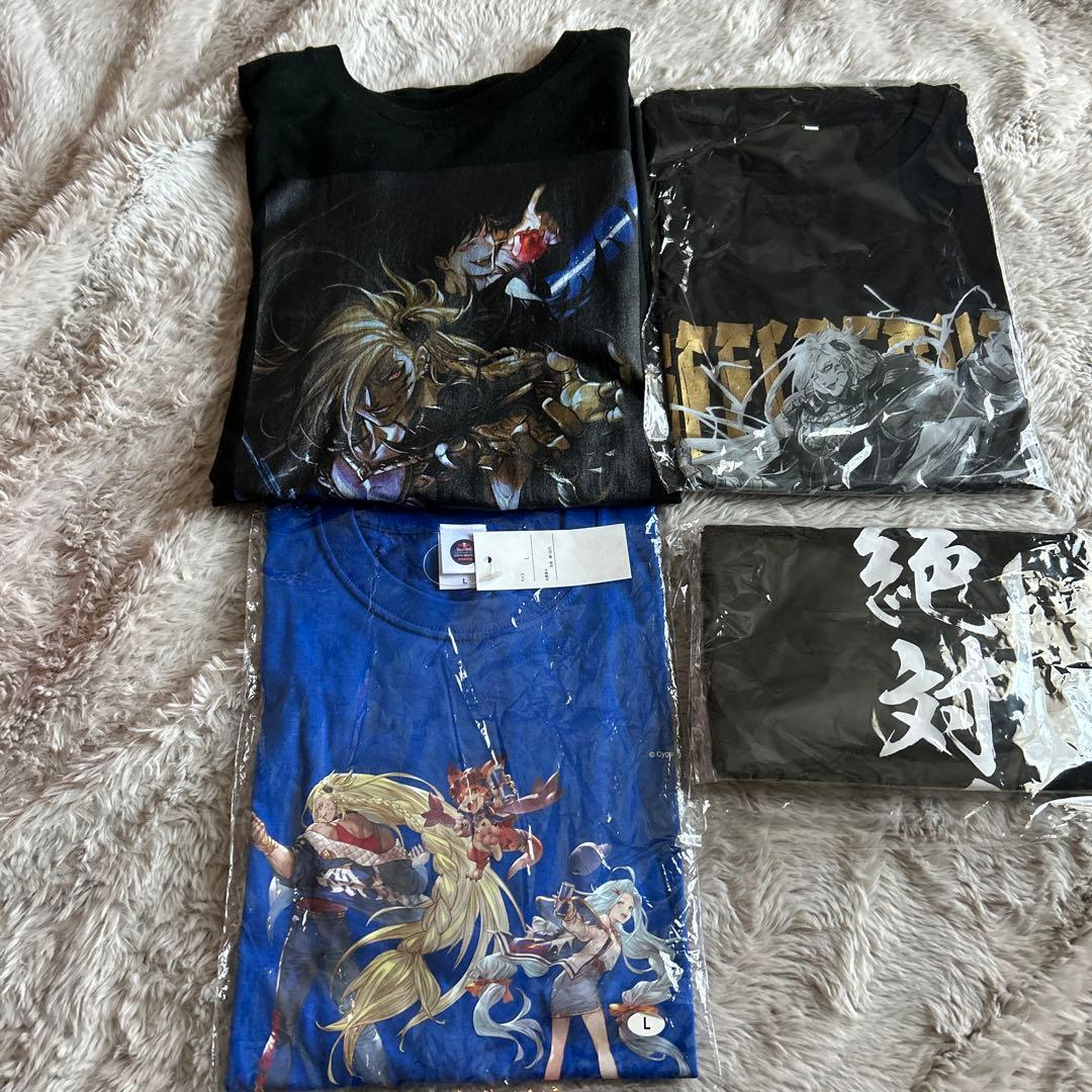 グラブルバーサスTシャツ　レッドブルコラボTシャツ　絶対否定Tシャツ