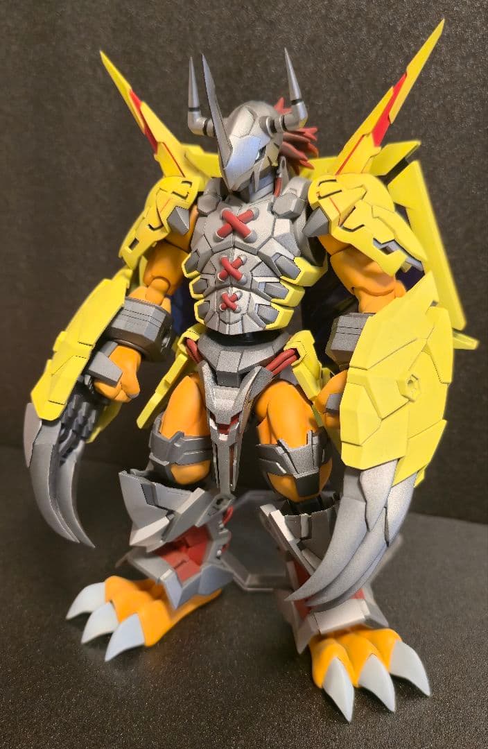 デジモンプラモデル ウォーグレイモン 塗装完成品