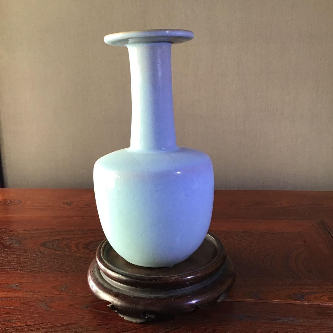 倣官窯　　壺　　　明朝期