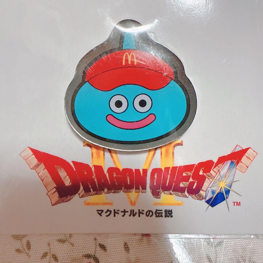 ドラゴンクエスト スライム ピンバッジ　ドラクエマクドナルド　ピンバッジ　マック
