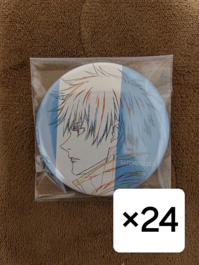 呪術廻戦　0展　五条悟　原画缶バッジ