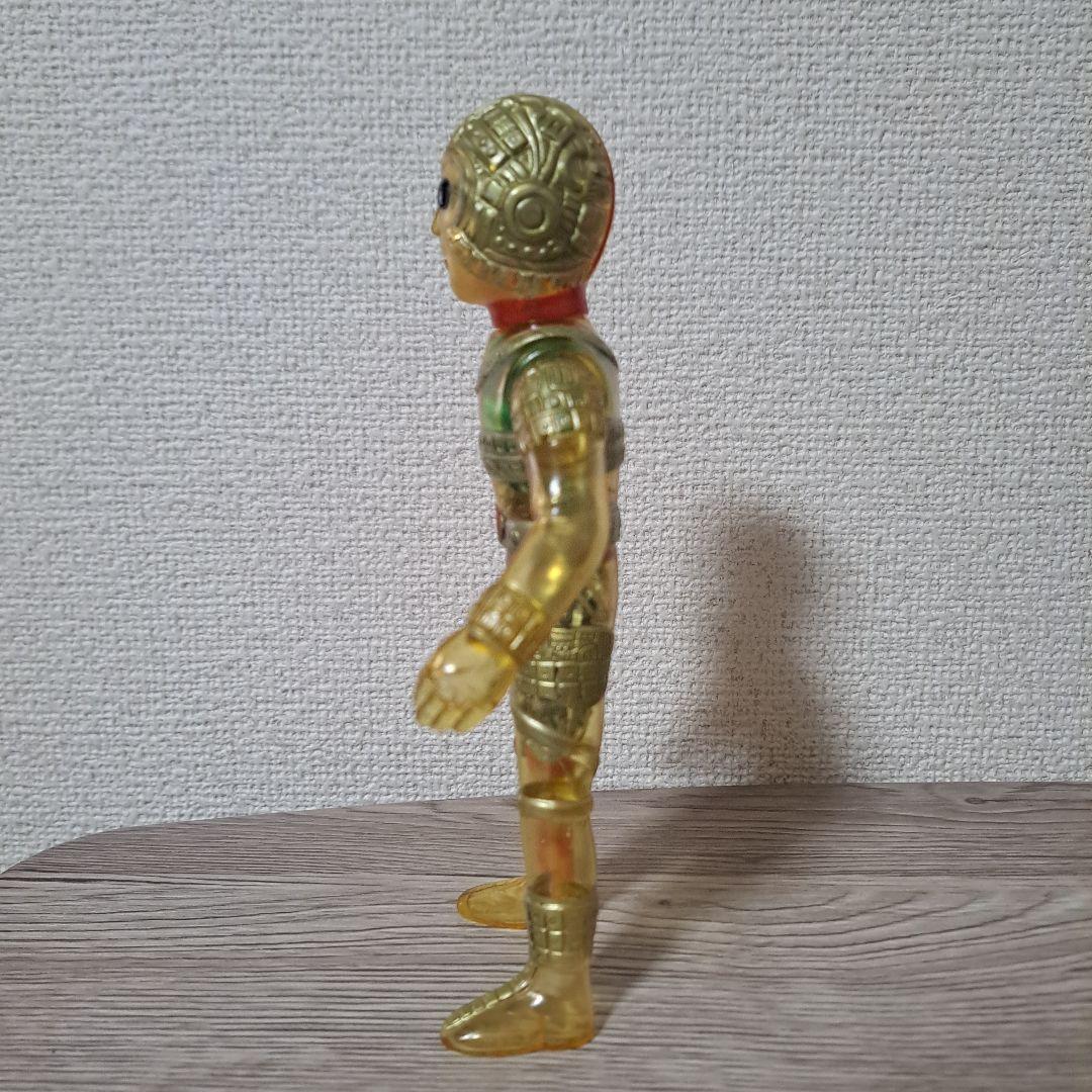 ソフビ　人造人間　キカイダー　タカトク　スケルトン　スタンダードサイズ　クリア