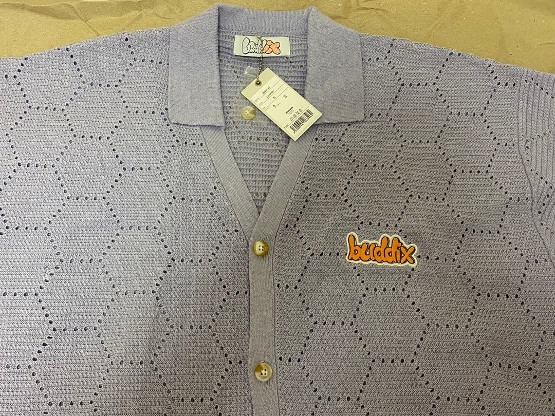 ★buddix ★ カーディガン XL パープル