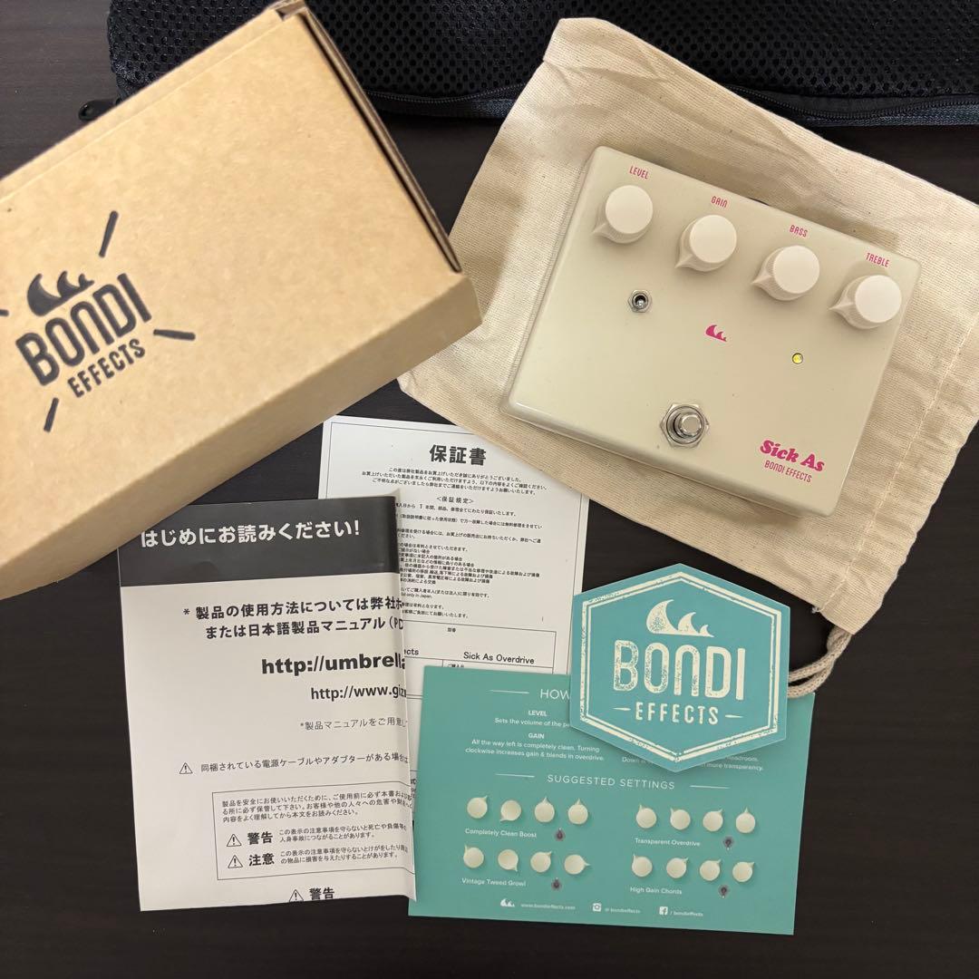 ギター BONDI EFFECTS Sick As Overdrive