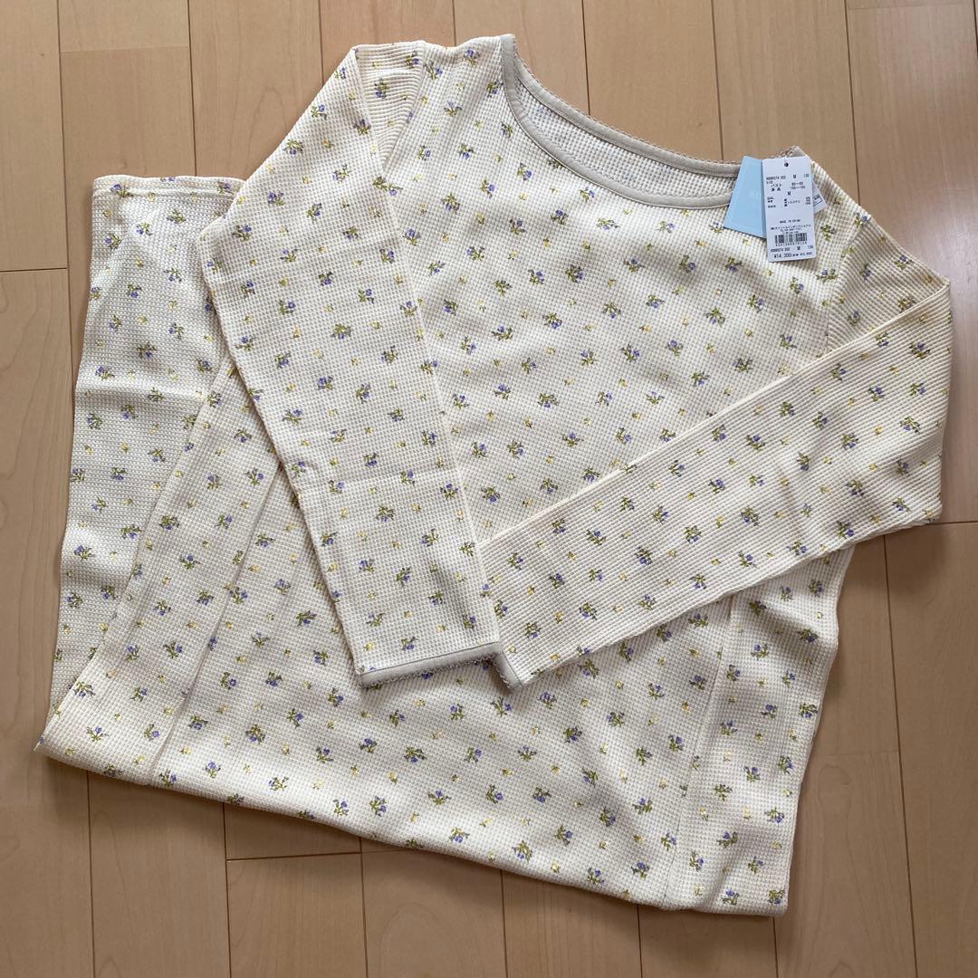 新品　キッドブルー ワンピース&レギンス　セットアップ