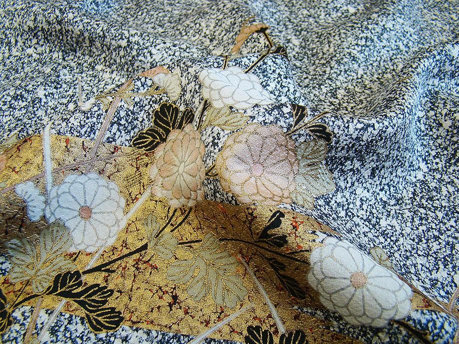 一越地 附下げ・訪問着＆袋帯・帯〆・帯揚げセット（正絹）未使用＜HH2238＞