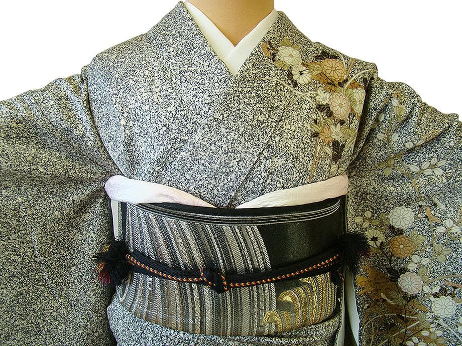 一越地 附下げ・訪問着＆袋帯・帯〆・帯揚げセット（正絹）未使用＜HH2238＞