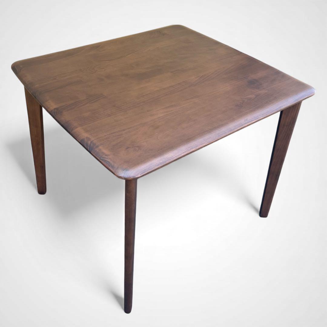 ニトリ Nコレクション ① ダイニングテーブル T-01 W90ミドルブラウン