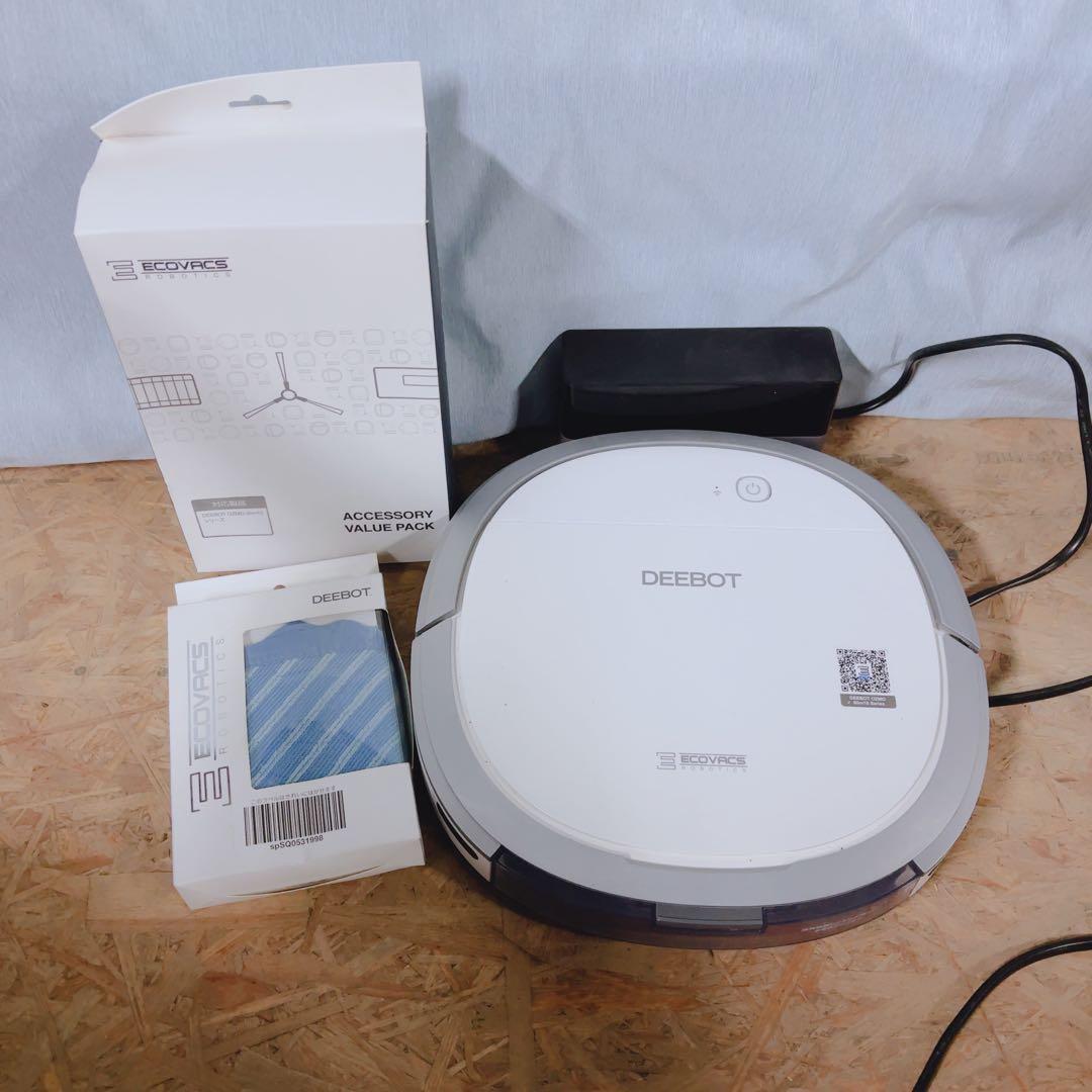 ECOVACS DEEBOT ロボット掃除機 本体＋付属品セット 動作確認済み