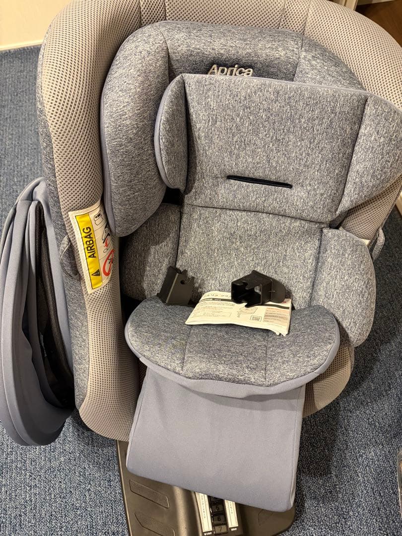 チャイルドシート アップリカ Aprica クルリラプラスライト オウルネイビー