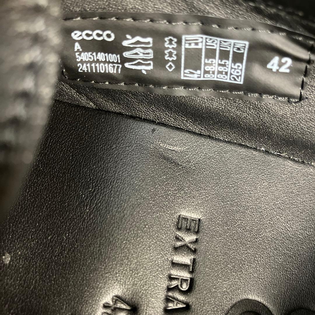 最終価格♡ECCO ブラックレザー ローファー スリッポンビジネスシューズ
