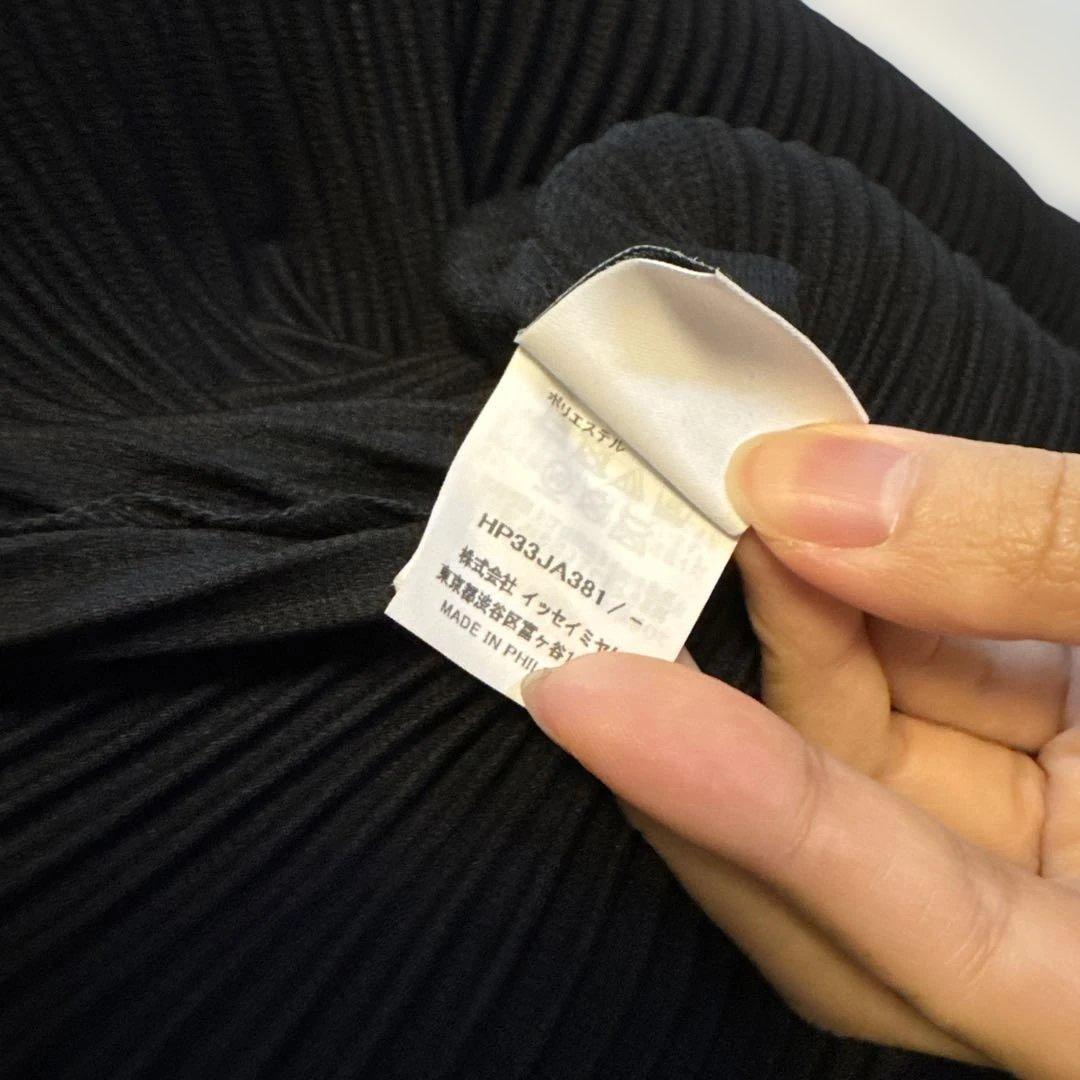 【超希少・名作】オムプリセ イッセイミヤケ 3x6 マントコート ポンチョ 黒