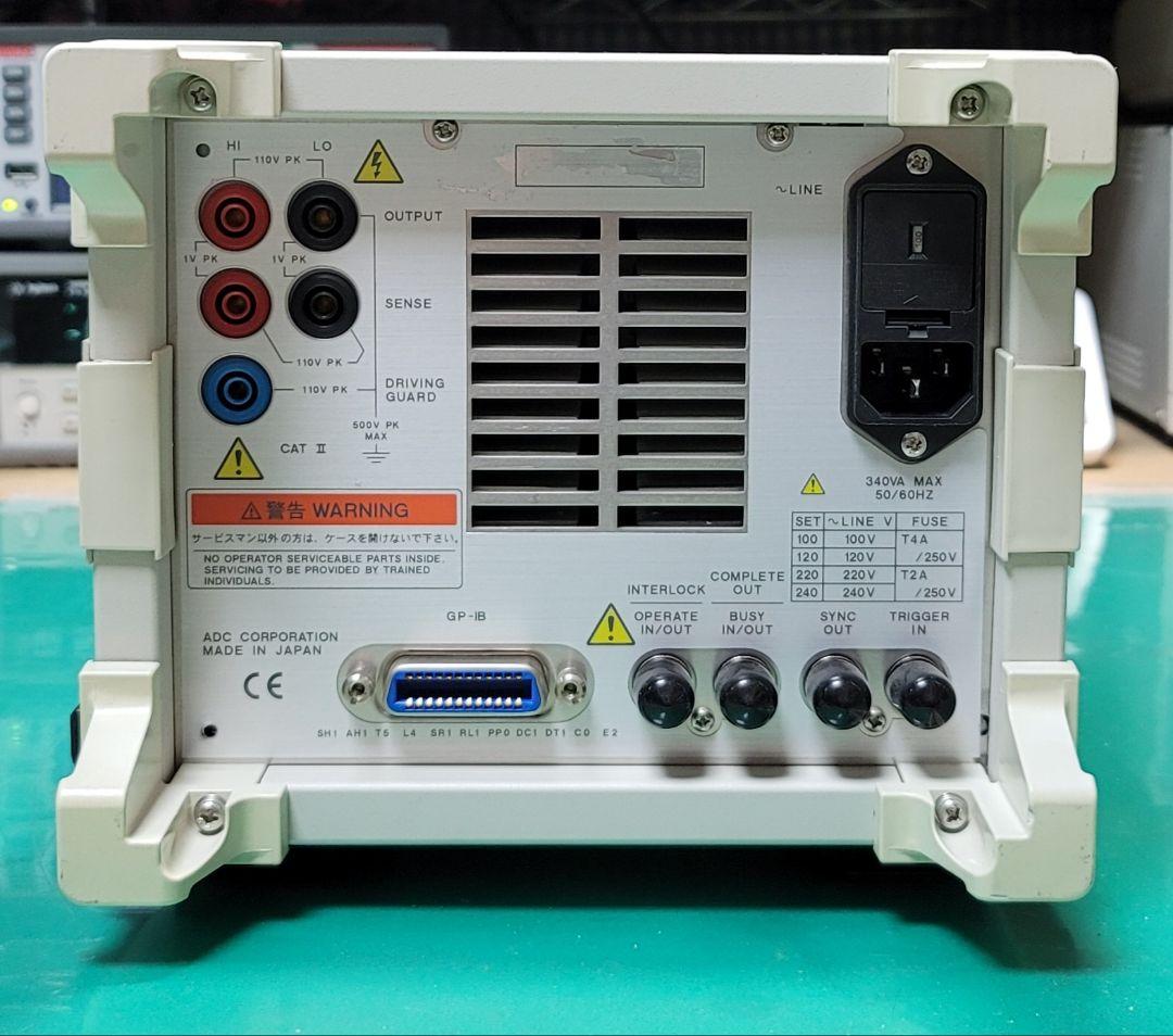 精度良 ADCMT 6243 DC VOLTAGE/CURRENT SOURCE