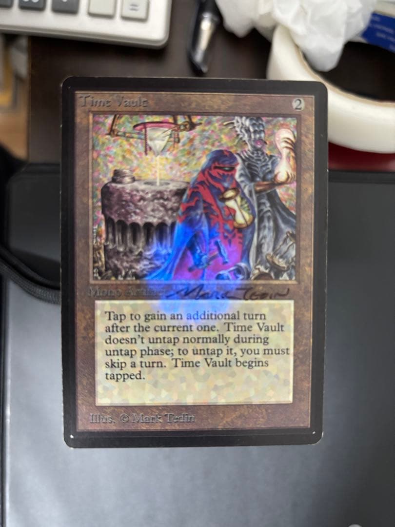 【再録禁止】Time Vault LEB版　英語　BETA サイン入り