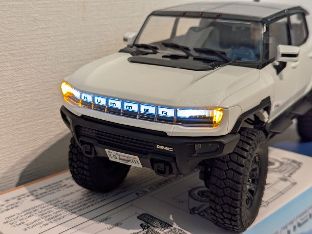 【新品】FMS 1:18 FCX18 Hummer EV ピックアップトラック