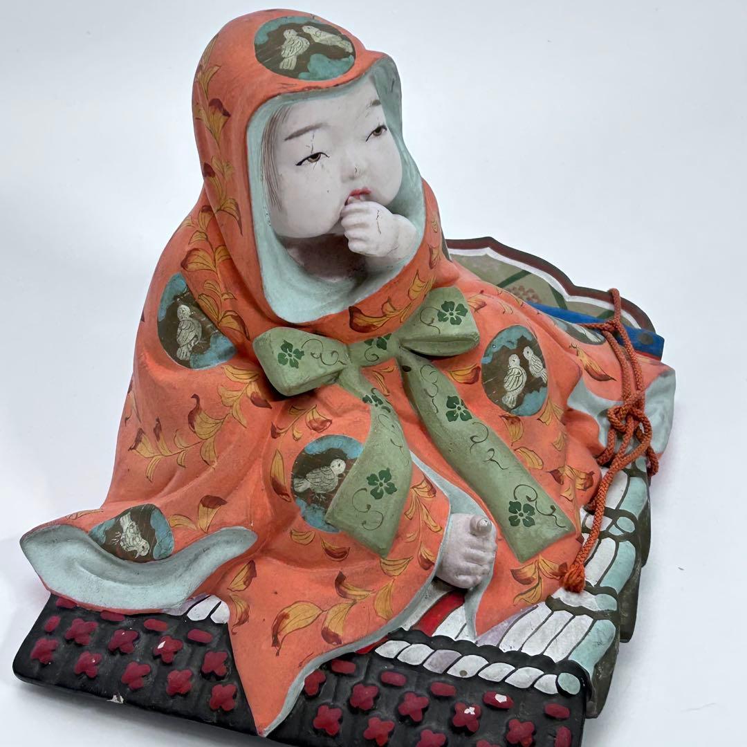 博多人形 佐藤明 八幡太郎義家（幼名：源太丸）童武者人形 五月人形 珍品