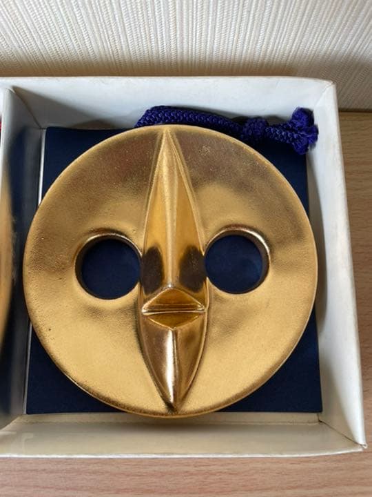 【希少品】大阪万博 太陽の顔 陶器製 オブジェセット 岡本太郎 限定品