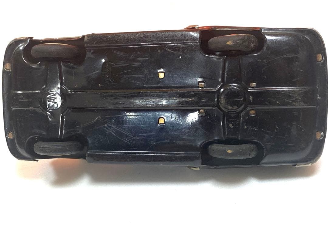 昭和のヒーロー物KOSUGEブリキフリクション付ポリスカー未使用♦︎未展示品