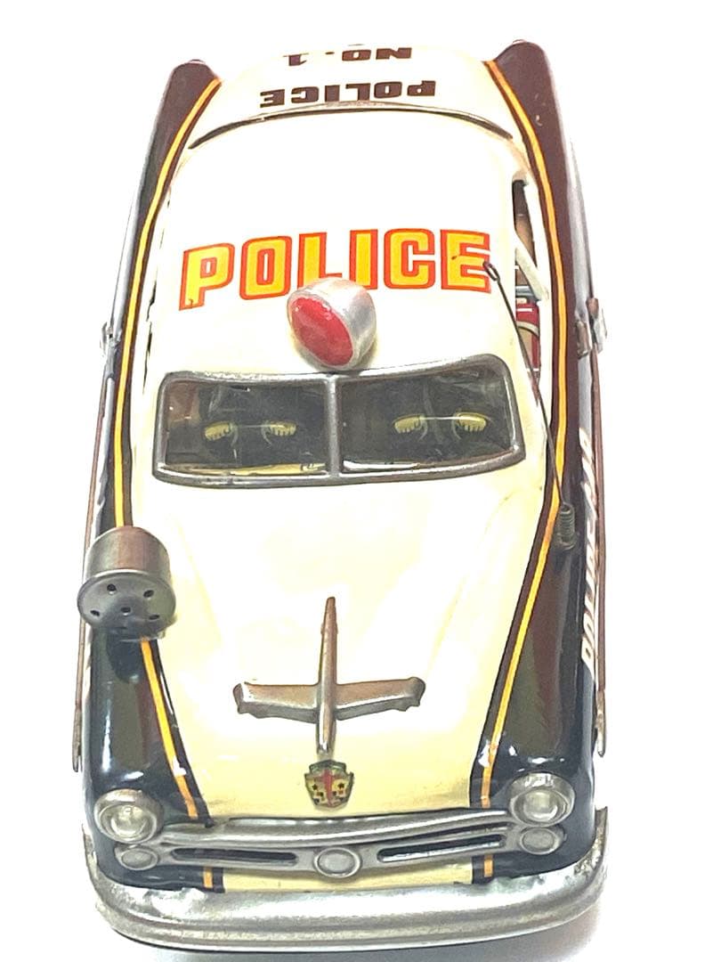 昭和のヒーロー物KOSUGEブリキフリクション付ポリスカー未使用♦︎未展示品