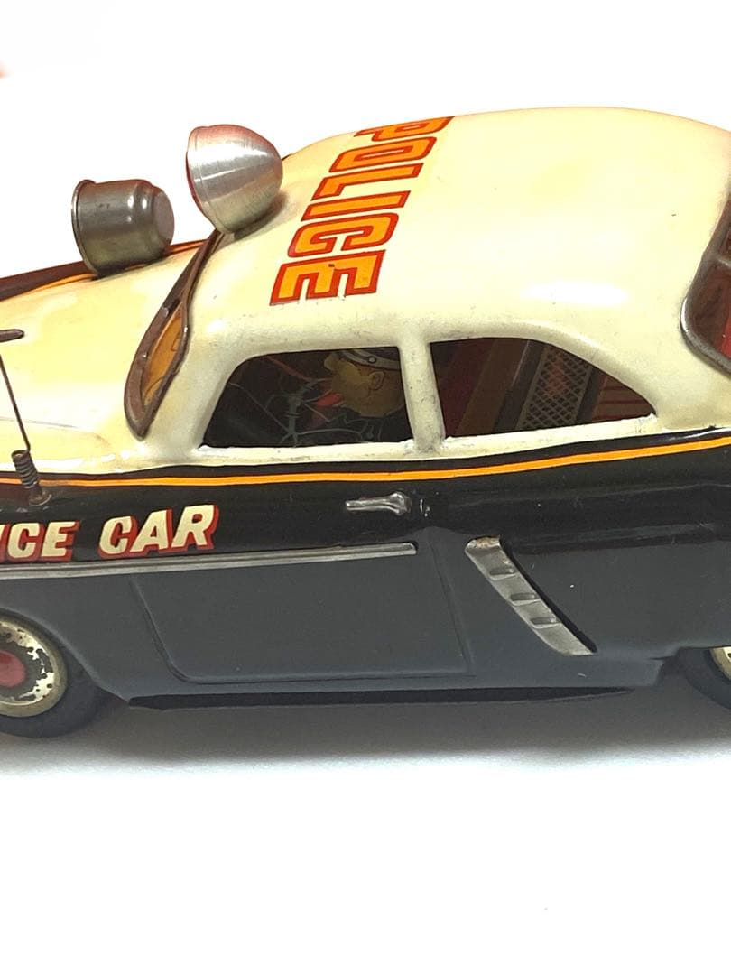 昭和のヒーロー物KOSUGEブリキフリクション付ポリスカー未使用♦︎未展示品