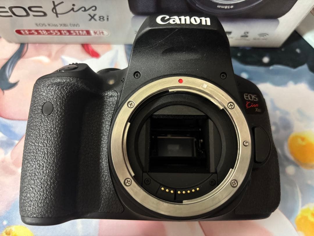 Canon EOS Kiss X8i デジタル一眼レフ リリースシャッター付き！