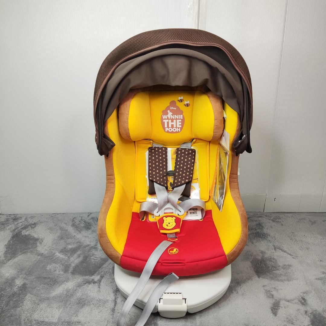 西松屋　ターンシートくまのプーさんチャイルドシート ISOFIX DN-1002
