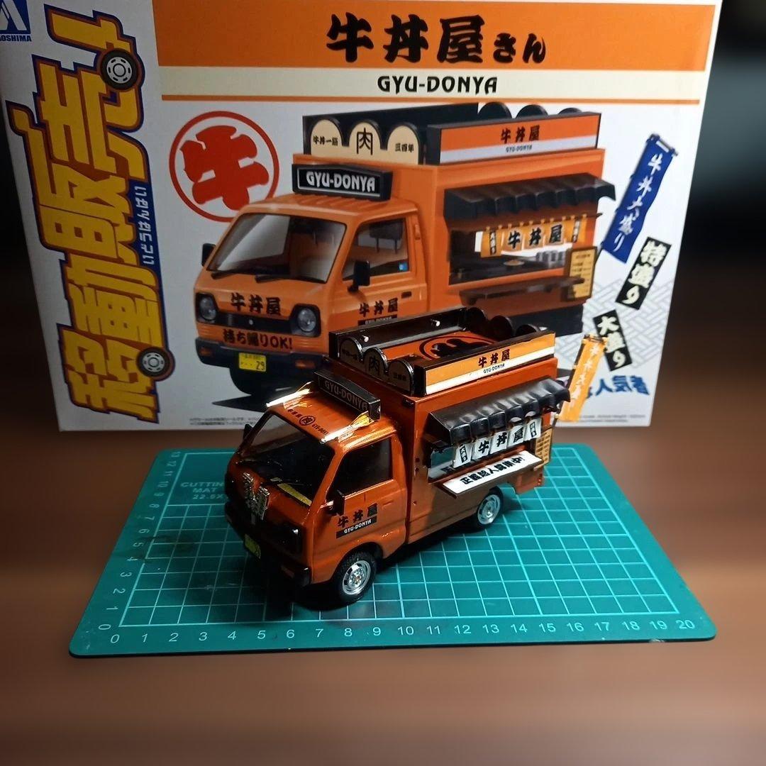 アオシマ文化教材社　移動販売軽トラック