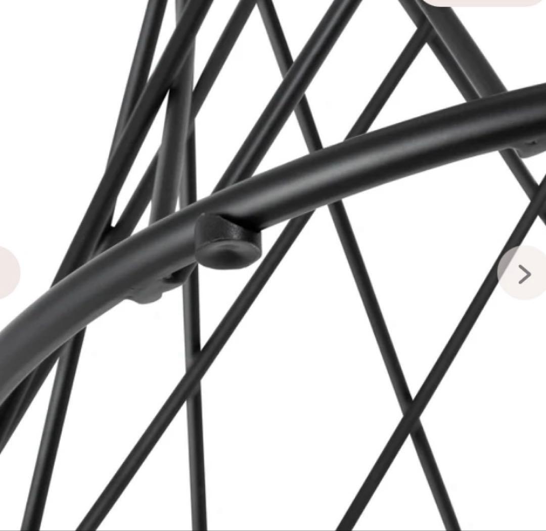 マーリア サイドテーブル ブラック×ブラック φ500