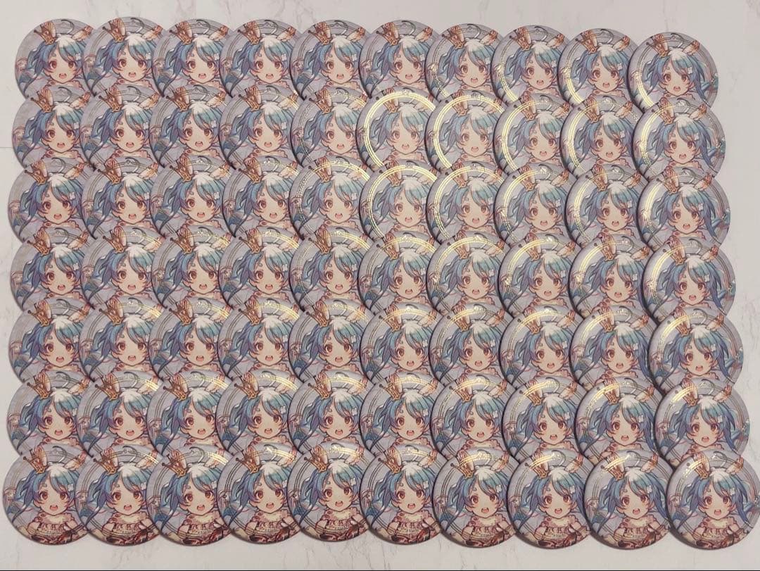 ホロライブ 兎田ぺこら 缶バッジ 70個