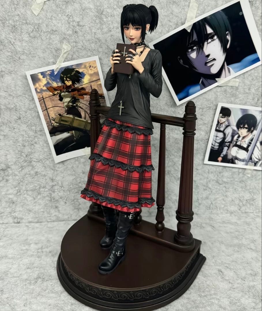 進撃の巨人 ② ミカサ・アッカーマン ガレージキット ガレキ スタチュー