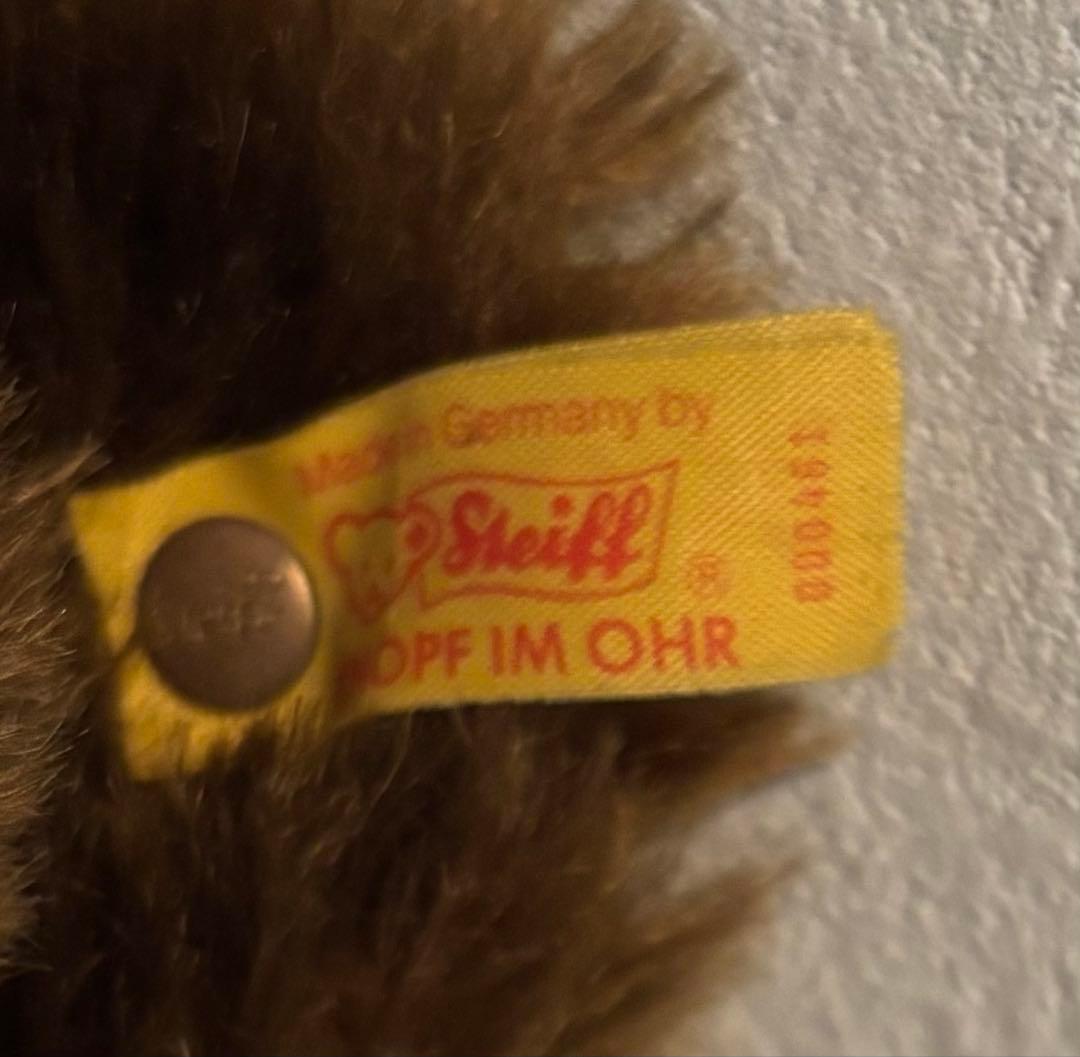 即購入OK シュタイフのクラシックテディベア1909