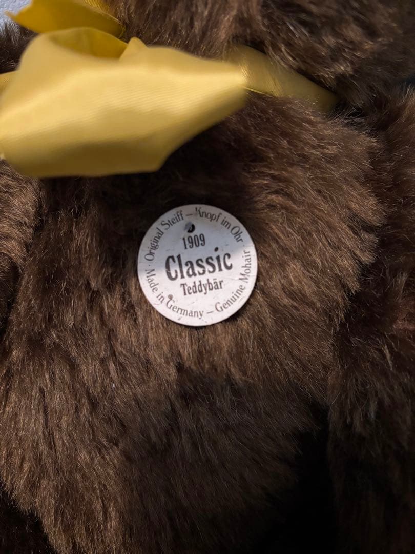 即購入OK シュタイフのクラシックテディベア1909