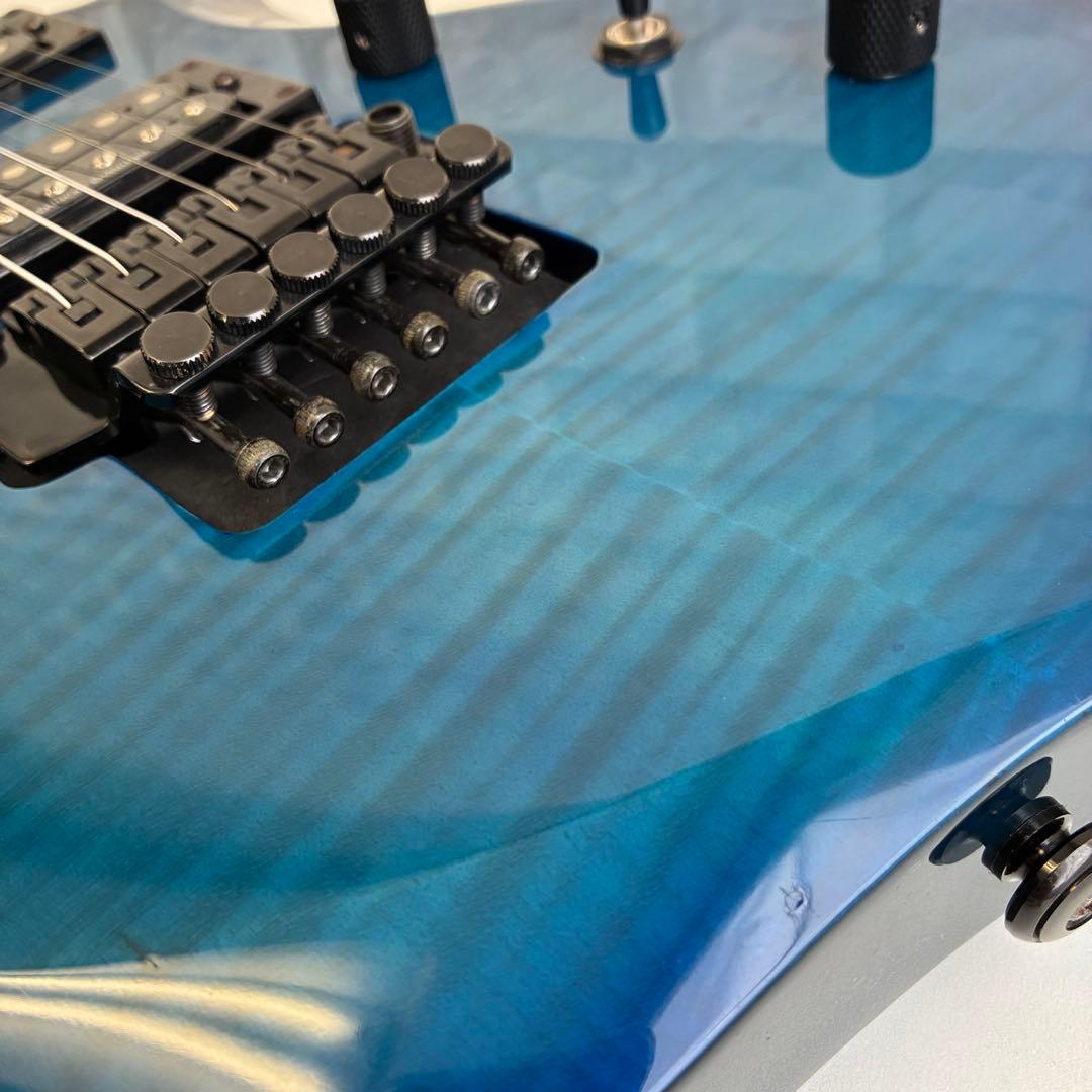 grass roots フォレストタイプ シースルーブルー 虎杢目