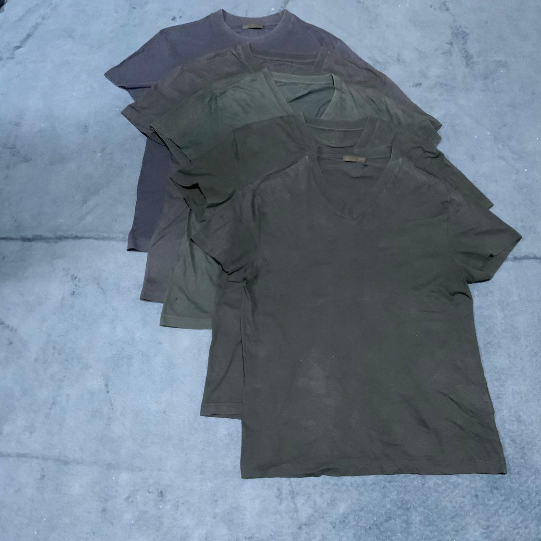 PRADA VネックTシャツ 5枚セット Mサイズ