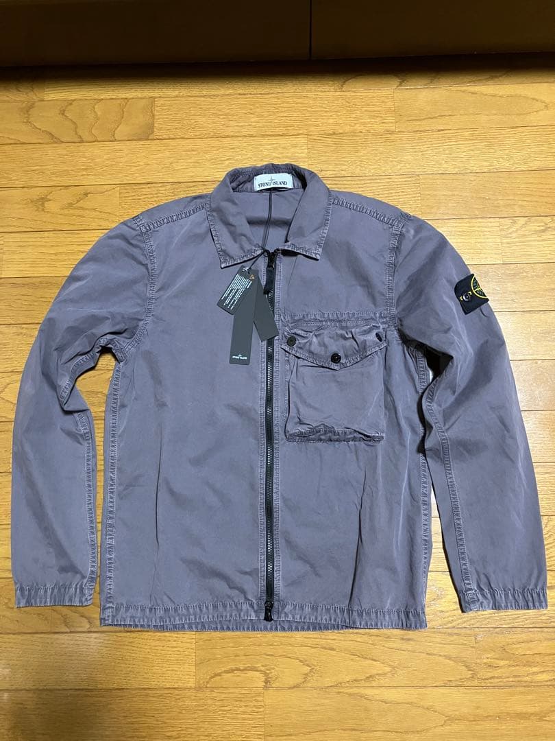 【ぽむぽむ】STONE  パッチポケットオーバーシャ​​ツ