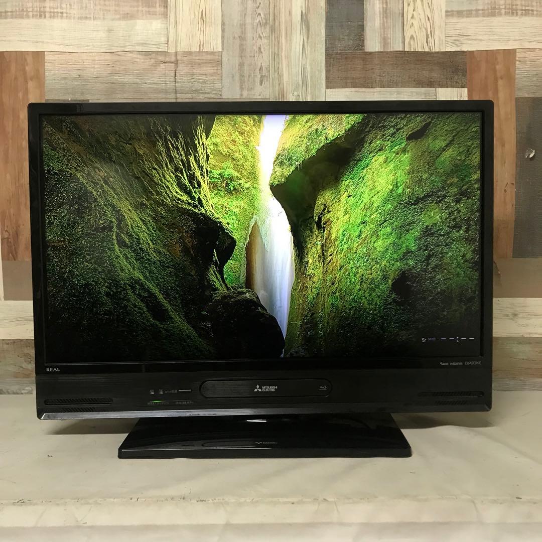 ほっこさん専用全国送料込三菱32V型HDD1TB&ブルーレイレ搭載。録画ダビング