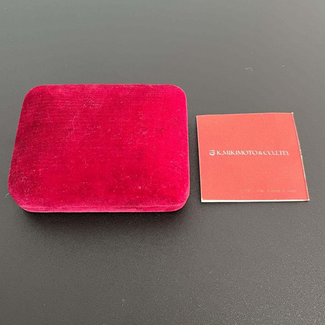 ◆美品◆ MIKIMOTO ミキモト 真珠 パール ブローチ 8珠 ケース付き