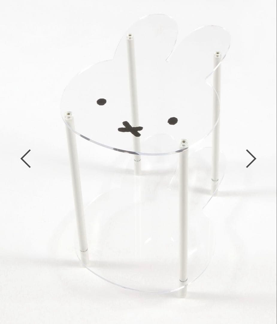 スタディオクリップ ミッフィー アクリルサイドテーブル