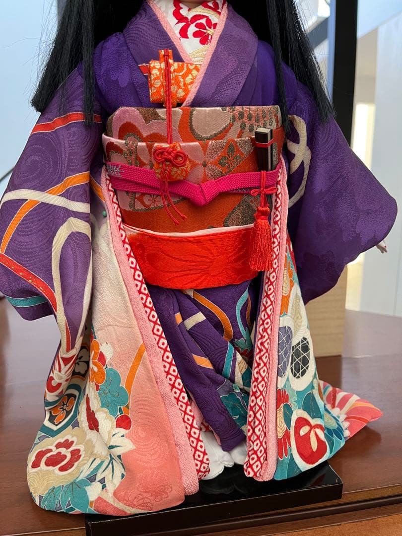 岩崎緋布氏の市松人形 約45cm